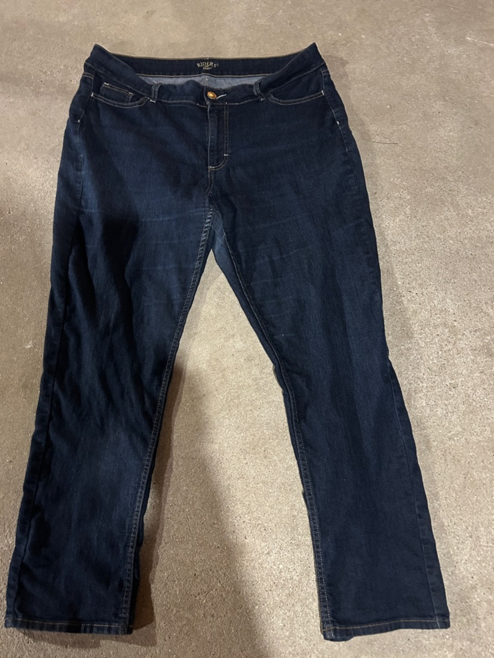 Riders by Lee Dark Indigo Straight Leg Jeans